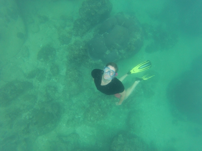 Diving in Mango Bay